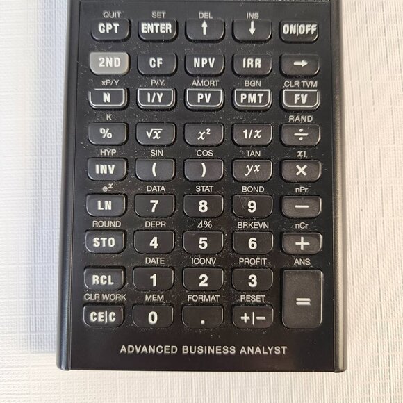 Texas Instruments BA II Plus Professional Business Financial Calculator - Picture 4 of 6